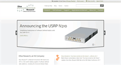 Desktop Screenshot of ettus.com